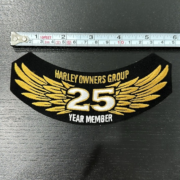 Harley-Davidson HOG 25 Year Member Patch - Picture 2 of 3